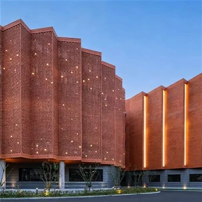 Modular Terracotta múrsteinn fortjaldveggkerfi