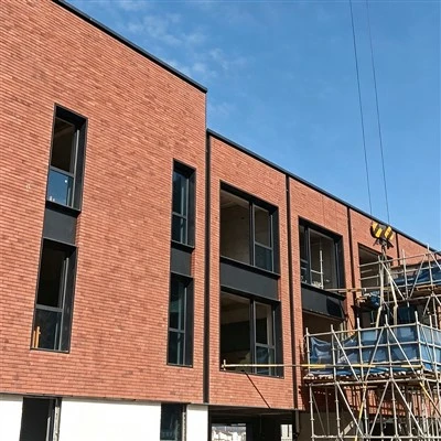 Terracotta múrsteinn fortjaldvegg rammakerfi